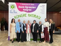 Ebelik Bölümü Öğrencileri 11. Uluslararası 15. Ulusal Ebelik Öğrencileri Kongresi’ne Katıldı