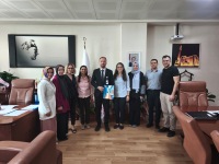 Fakültemiz Yöneticileri Hastane Başhekimi Doç. Dr. Zeynel Abidin ERBESLER'e Hayırlı Olsun Ziyaretinde Bulundular