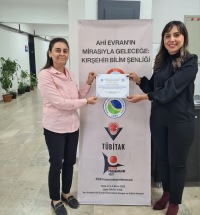 AR-GE Komisyonu Tarafından Arş. Gör. Gamze Saatçi’ye Teşekkür Belgesi Verildi