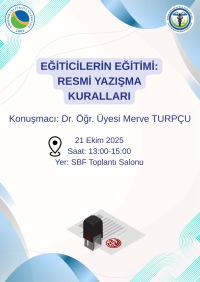 Eğiticilerin Eğitimi: Resmi Yazışma Kuralları