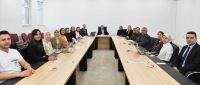 Rektörümüz Fakültemiz Kalite Koordinatörlüğü Üyeleri ile Bir Araya Geldi