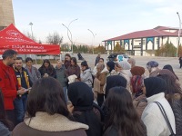 Acil Sağlık Hizmetleri Haftası Kapsamında Fakültemiz Ebelik bölümü öğrencileri  Kırşehir İl Sağlık Müdürülüğü Tarafından Kurulan Standı  Gezdiler.