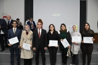 Sürdürülebilirlik Çalışmalarına Katkı Sunan Fakültemiz Personeline Teşekkür Belgesi Verildi