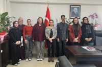 Çocuk Gelişimi Bölümü Ahi Çocuk Öğrenci Topluluğundan Dekanımıza Ziyaret