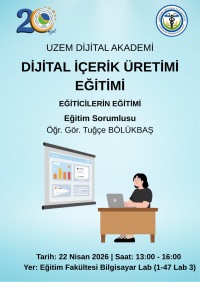Dijital İçerik Üretimi Eğitimi