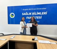 Fakültemiz Personeline Teşekkür Belgesi Takdim Edildi