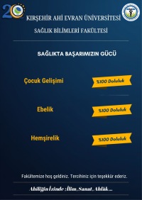 Fakültemiz Programlarında %100 Doluluk
