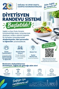 Fakültemiz Öğretim Elemanlarından Diyetisyen Randevu Sistemine Akademik Destek